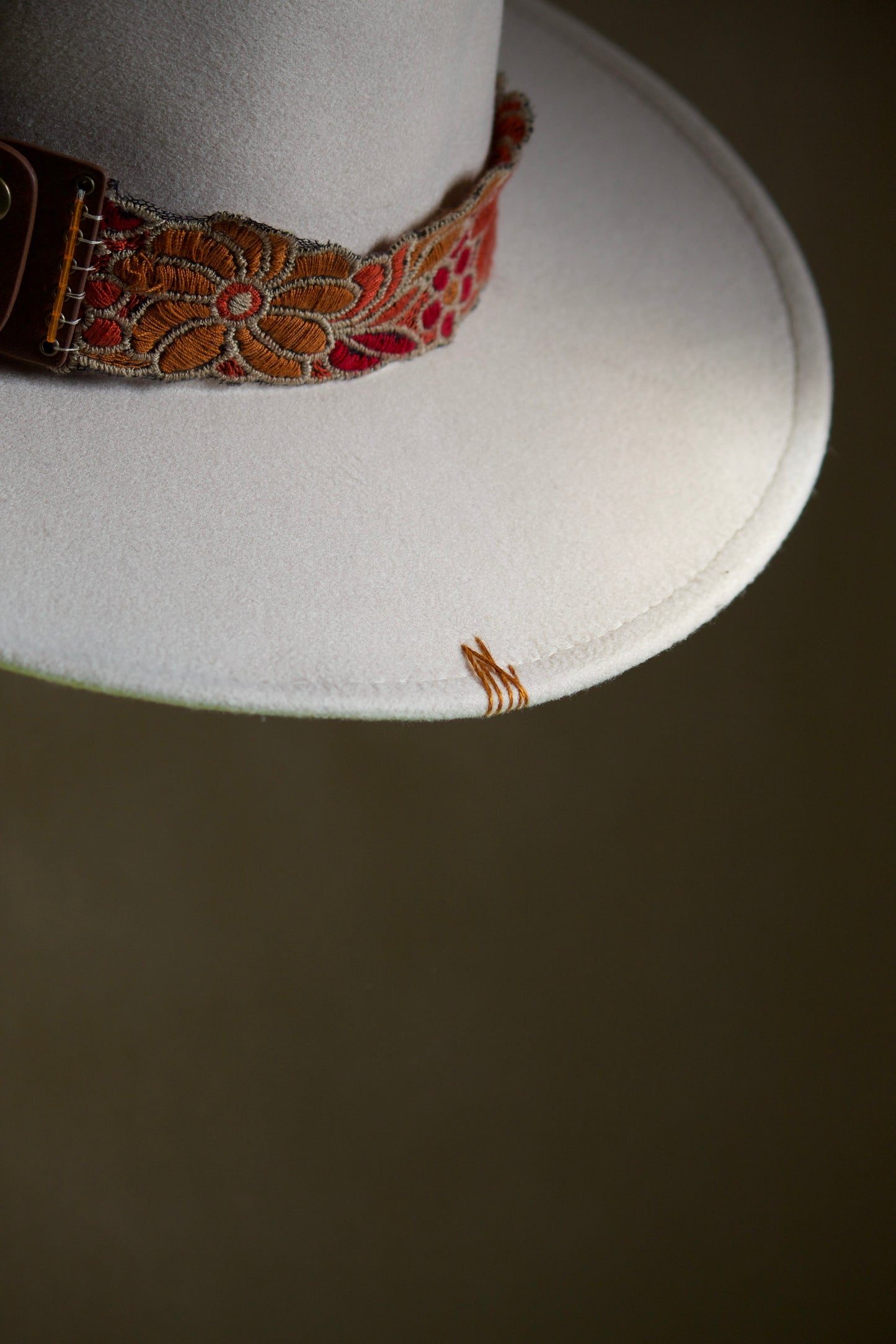 Sunset Floral Fedora