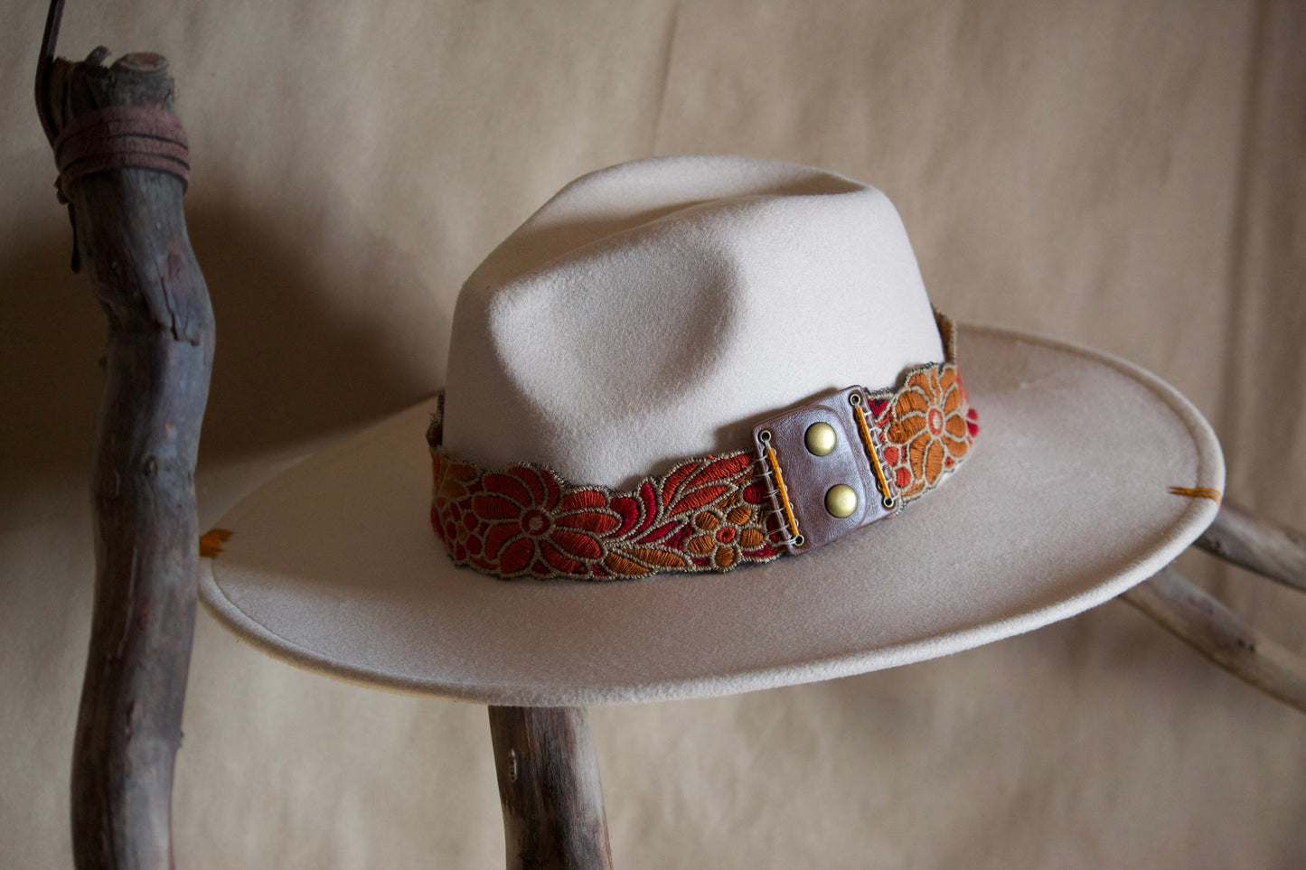 Sunset Floral Fedora