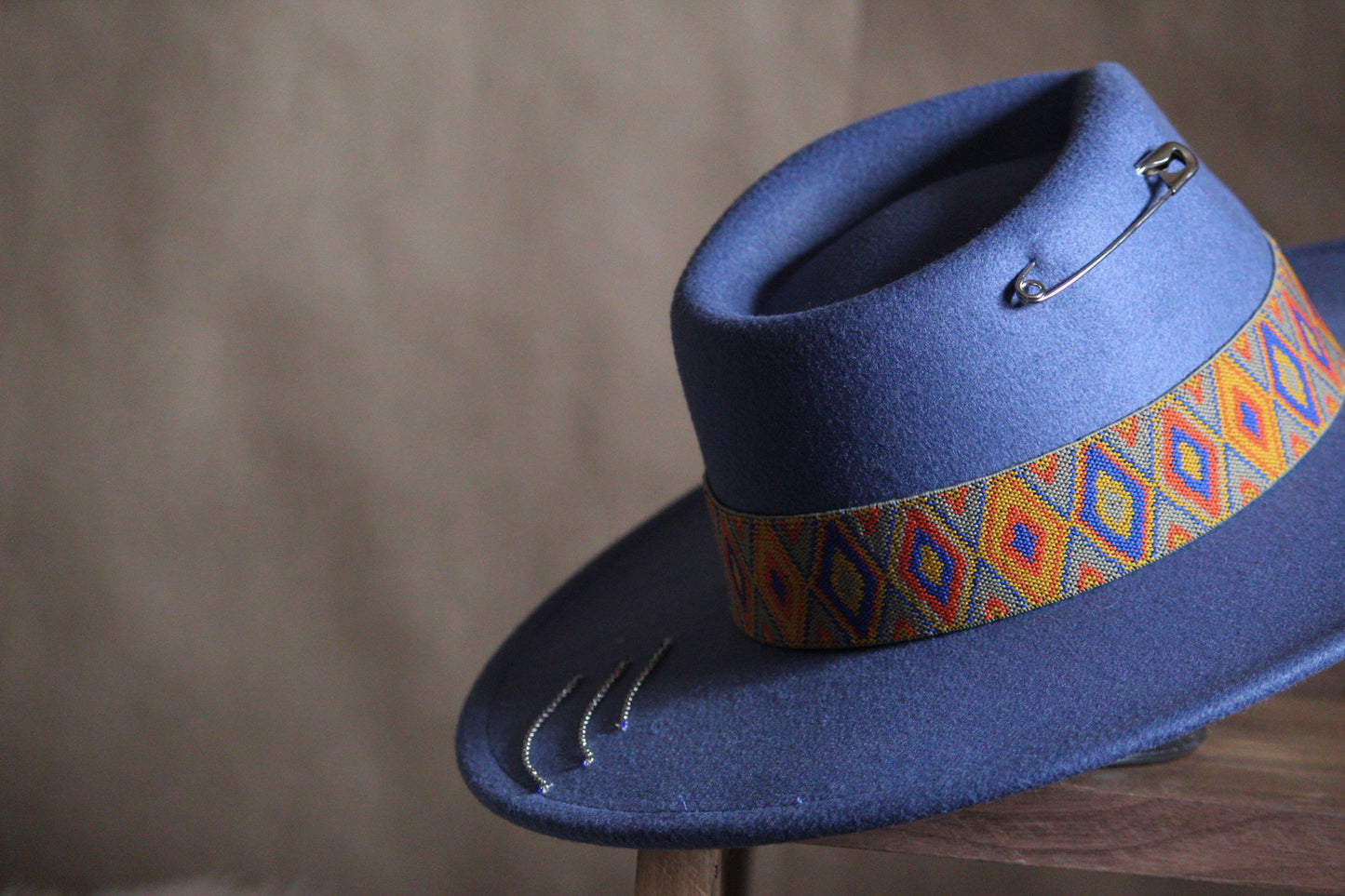Blue Azteca Fedora